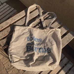 vintage bernie tote bag bernie 4ever